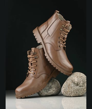 Rising Wolf Brown Men's Casual Boots