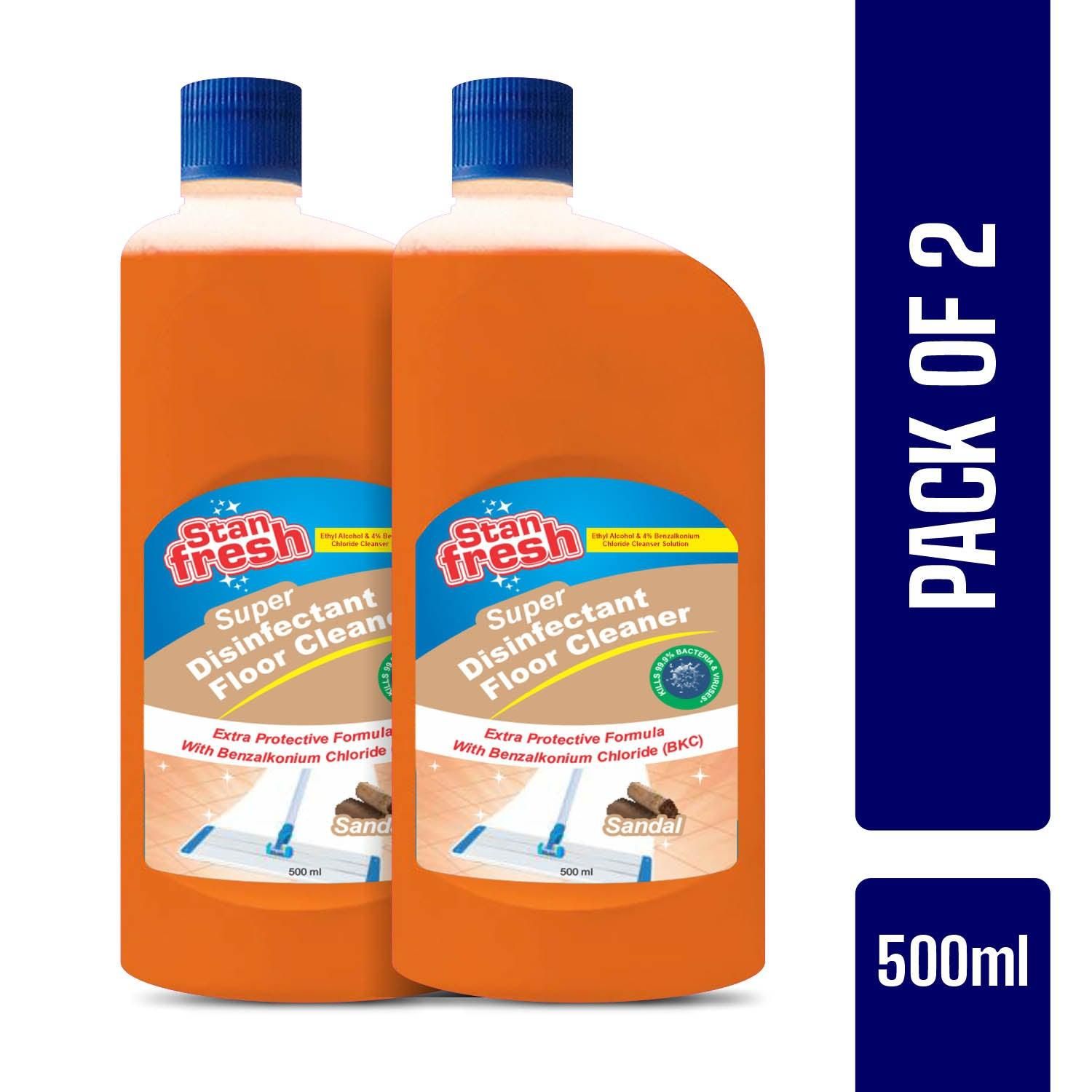 Stanfresh Super Disinfectant Floor Cleaner - Sandal 500ml (Pack of 2)