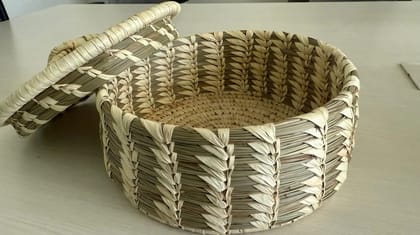 Natural Handwoven Jute Storage Basket