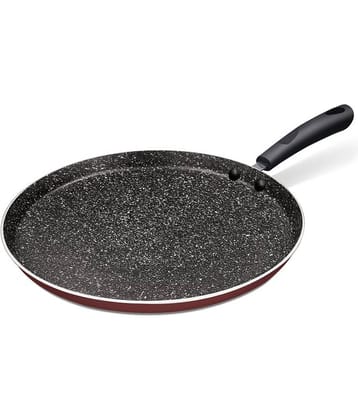 Milton Pro Cook Granito Induction Omni Tawa, 24 cm, Burgundy