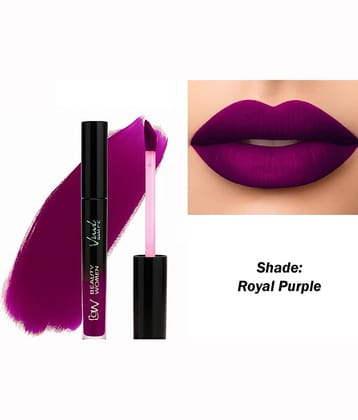 Beauty Women Purple Matte Long Lasting Liquid Lipstick ( Pack of 1 )