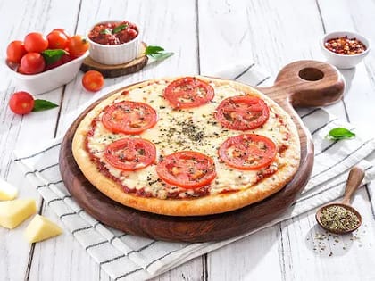 Jain Margherita Pizza
