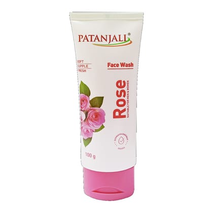 Patanjali Rose Face Wash 100gm