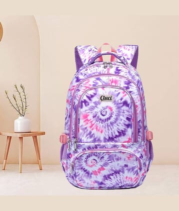 CLUCI 35 Ltrs Polyester Backpack *For Boys & Girls ( Pink )