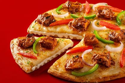 Double Cheese Butter Chicken Medium Pizza