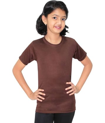 Goodluck Girls Short Sleeve Swim T-Shirt