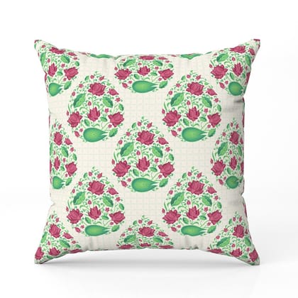 Lotus Medley 6-Velvet Cushion / 16x16 / without