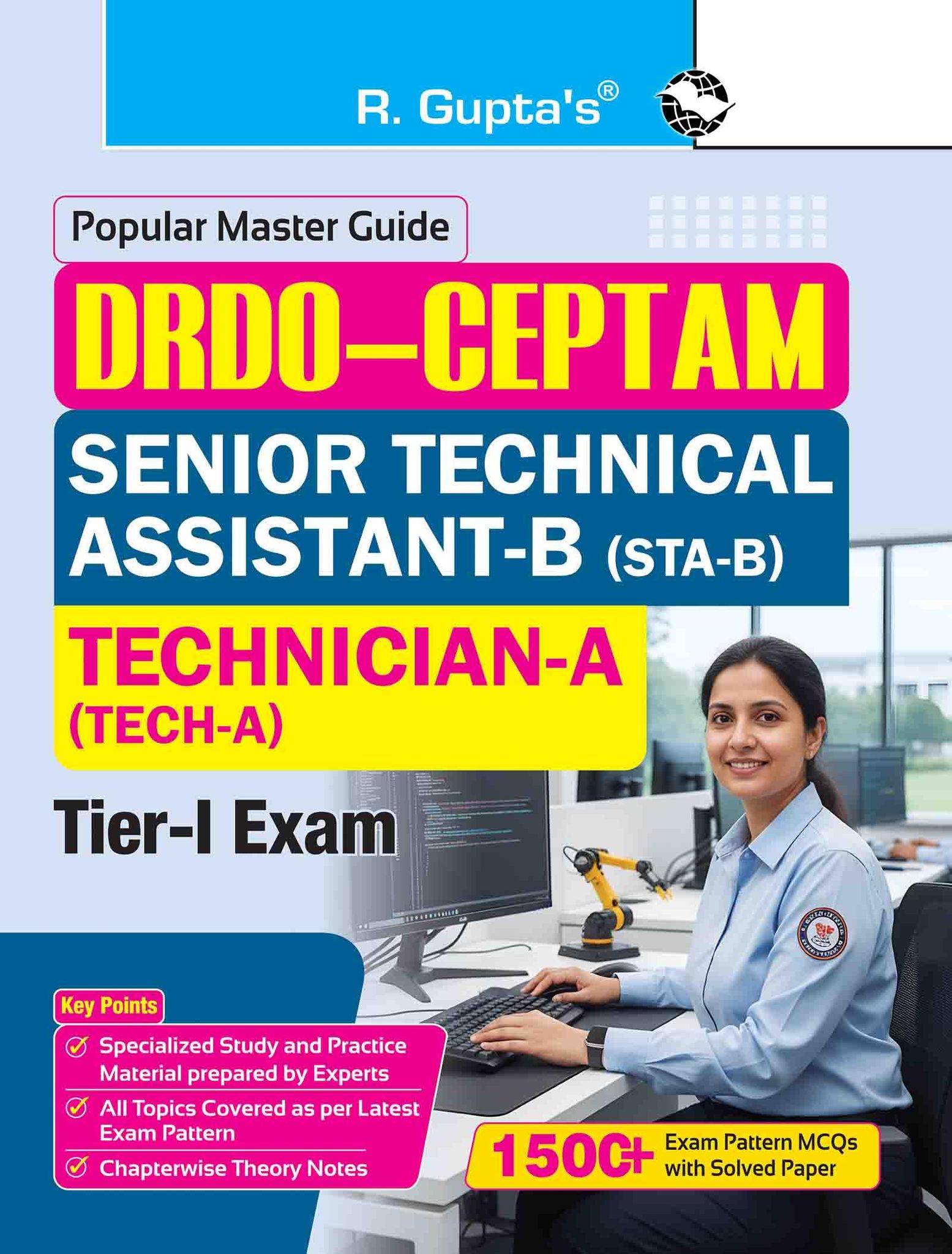 DRDO-CEPTAM: Senior Technical Assistant-B (STA-B)/Technician-A (Tech-A) Tier-I Exam Guide [Paperback] [Jan 10, 2026] RPH Editorial Board