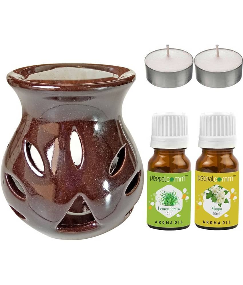 Peepalcomm Ceramic Aroma Oils & Diffusers Set - Pack of 5