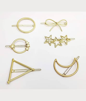 A Creations Gold Party Hair Clip