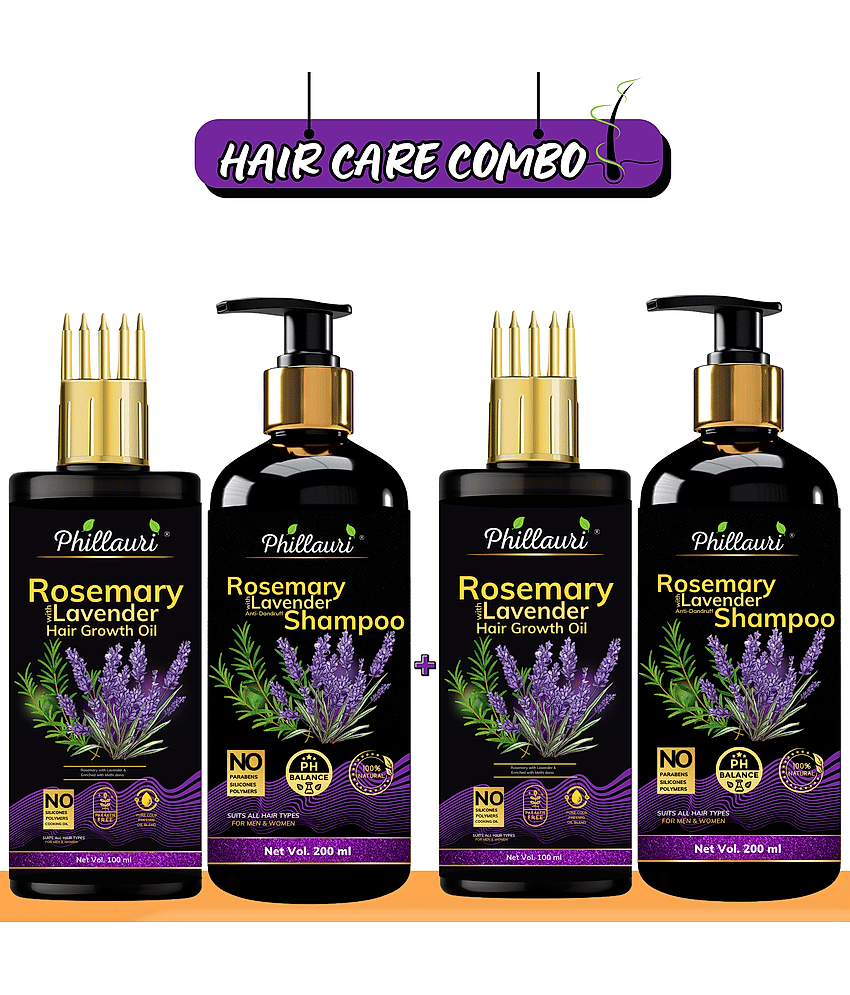 Phillauri - Anti Hair Fall Rosemary Oil 600 ml ( Pack of 2 )