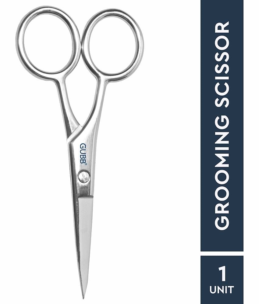Gubb Grooming Metal Scissors Moustache Scissors 12 1