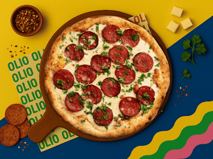 Pork Pepperoni Pizza