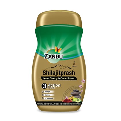 Zandu Shilajitprash Chyawanprash for Strength, Stamina, and 2X Immunity 900g