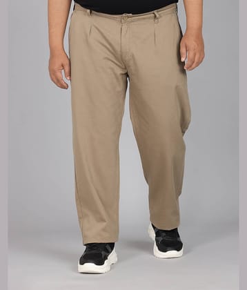 IVOC Straight Men's Trouser - Beige ( Pack of 1 )