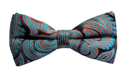 VOICI Men's Velvet & Satin oversized Bow & Pocket Square Tie Black Color Free Size best for Tuxido dinner jackets - Multicolor