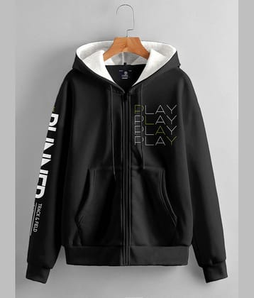 CODEZ Pack of 1 Boys Cotton Blend Sweatshirt ( Black )