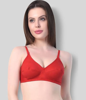 SK Dreams Pack of 6 Cotton Non Padded Women's T-Shirt Bra ( Multi Color )