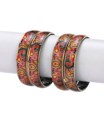 AFAST Multicolor Kada Set ( Pack of 4 )