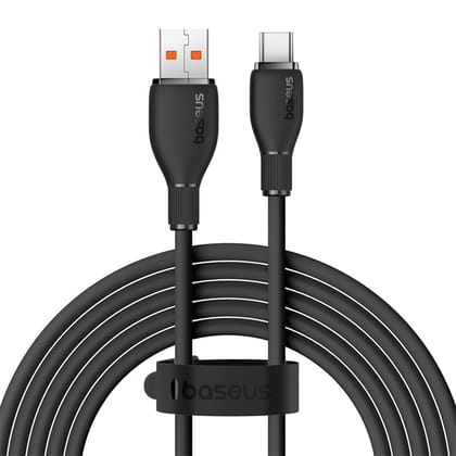 Baseus Cable USB to Type-C Pudding Series Fast Charging, 100W, -P10355703111-00-2m / Cluster Black