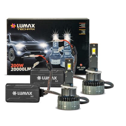 Lumax LED Auto Lamp H27 12V, 200W Kit | High Intensity |Safe Beam | IP67 Waterproof | Plug & Play Installation Lumax LED Auto Lamp H27 12V, 200W Kit | High Intensity |Safe Beam | IP67 Waterproof | Plug & Play Installation