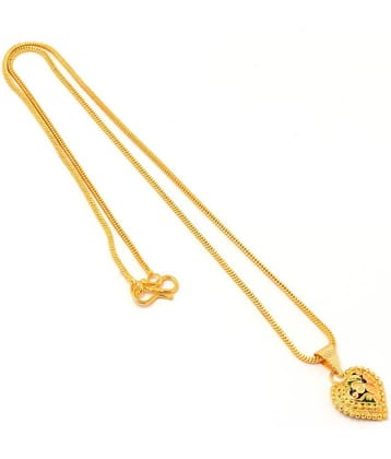 Jewarhaat - Golden Pendant ( Pack of 1 )