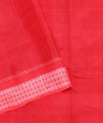 Purple Red cotton Handloom Sambalpuri Saree Purple Red cotton Handloom Sambalpuri Saree