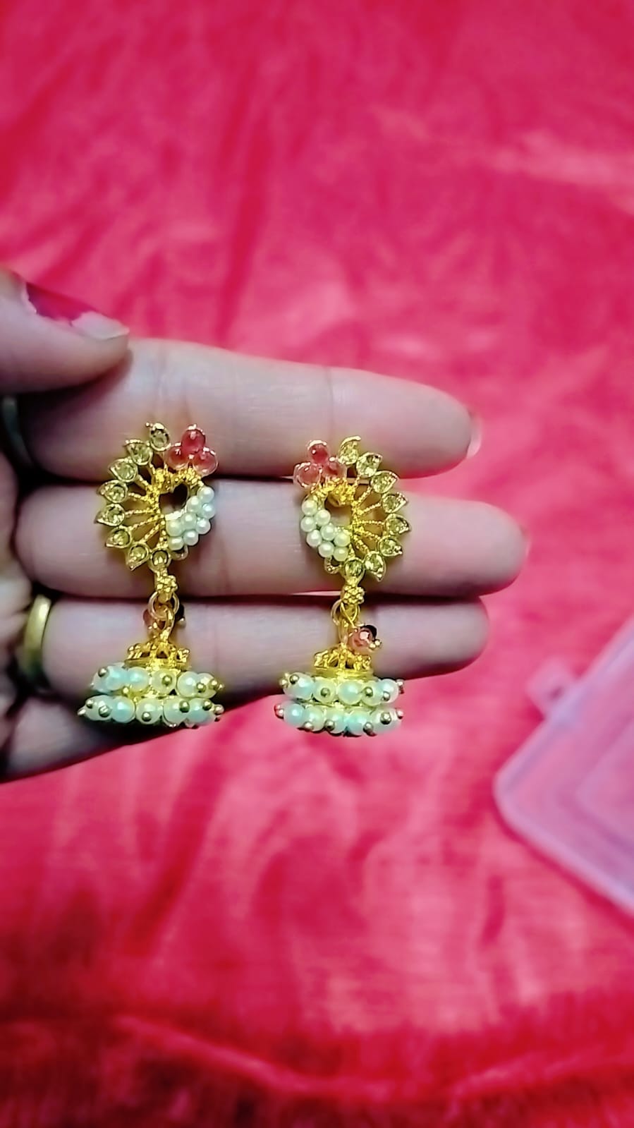 Moti Earrings