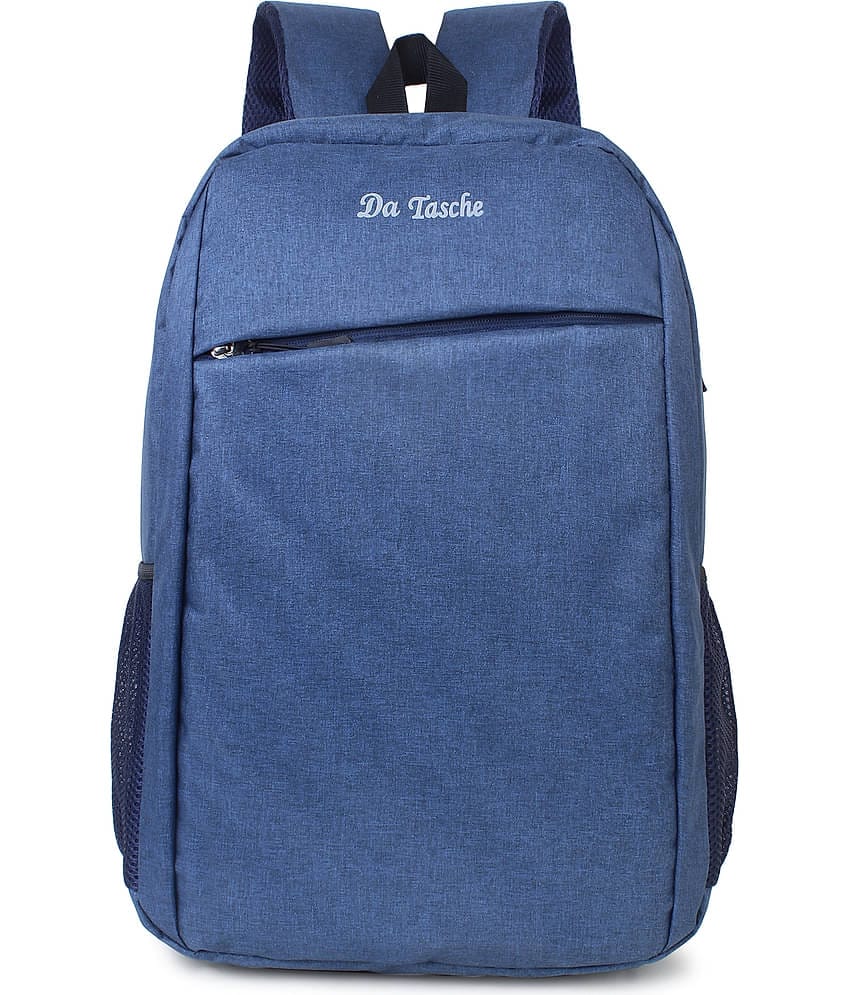 Da Tasche 20 Ltrs Blue Polyester College Bag