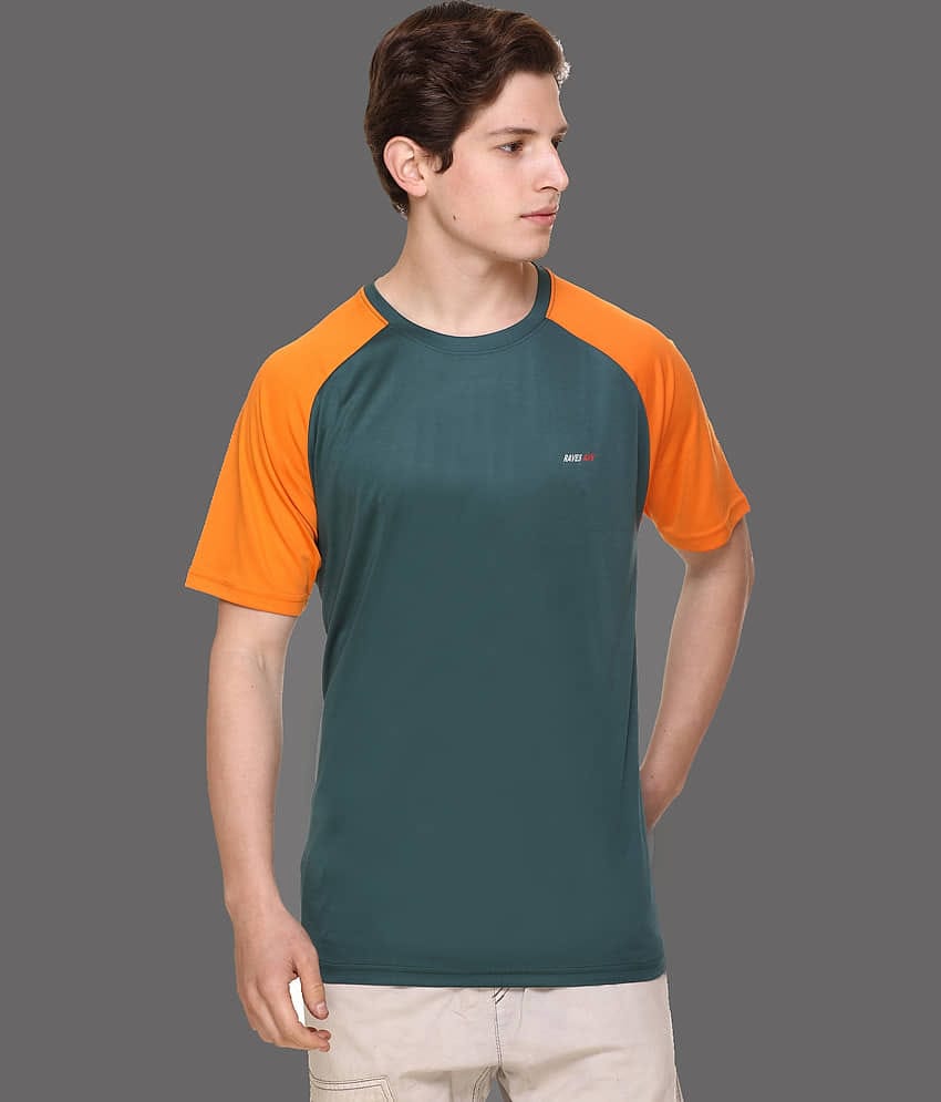 RF RAVES - Green Polyester Regular Fit Men's T-Shirt ( Pack of 1 )