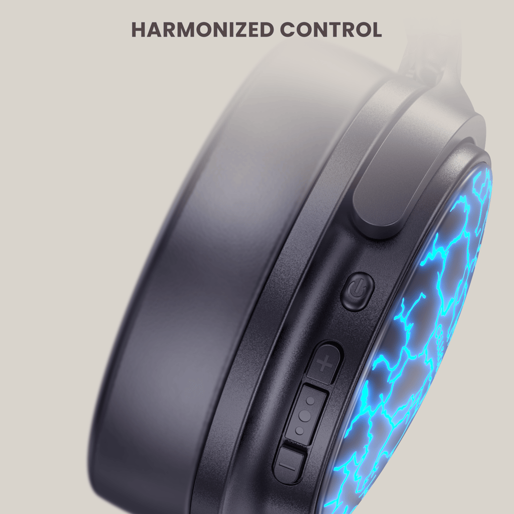 Cellecor Bas with 15 Hours Playtime, AUX, BT v5.3, Foldable Design, Bluetooth Gaming