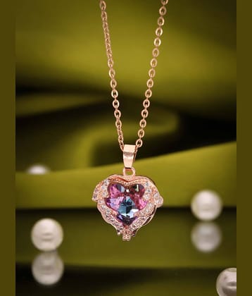 MGSV Pink Pendant set ( Pack of 1 )