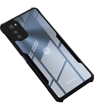 VAKIBO Plain Cases Compatible For Rubber Moto E32S ( Pack of 1 )