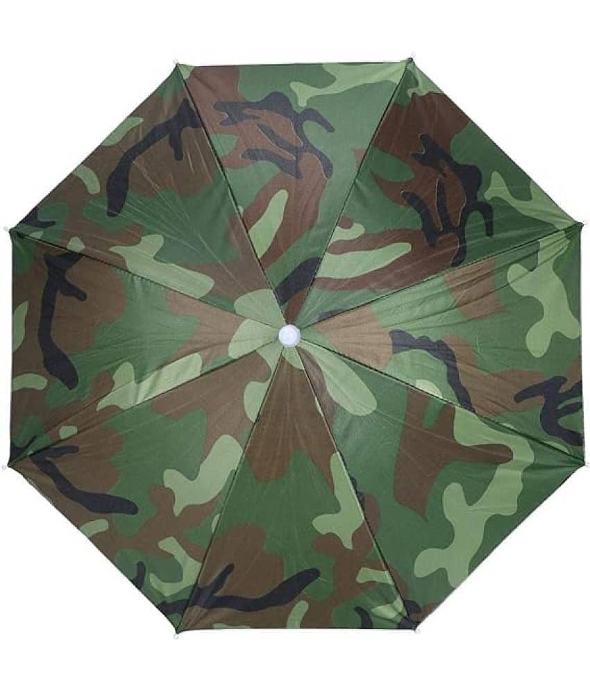 Infispace Green Hand's Free Umbrella