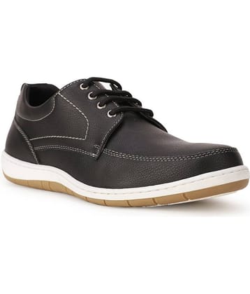 Bata Black Men's Boat Shoes