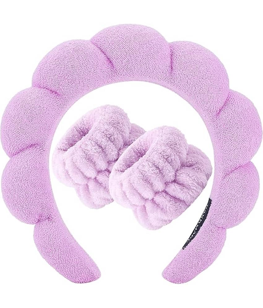 Infispace Purple Women's Hair Band ( Pack of 1 )