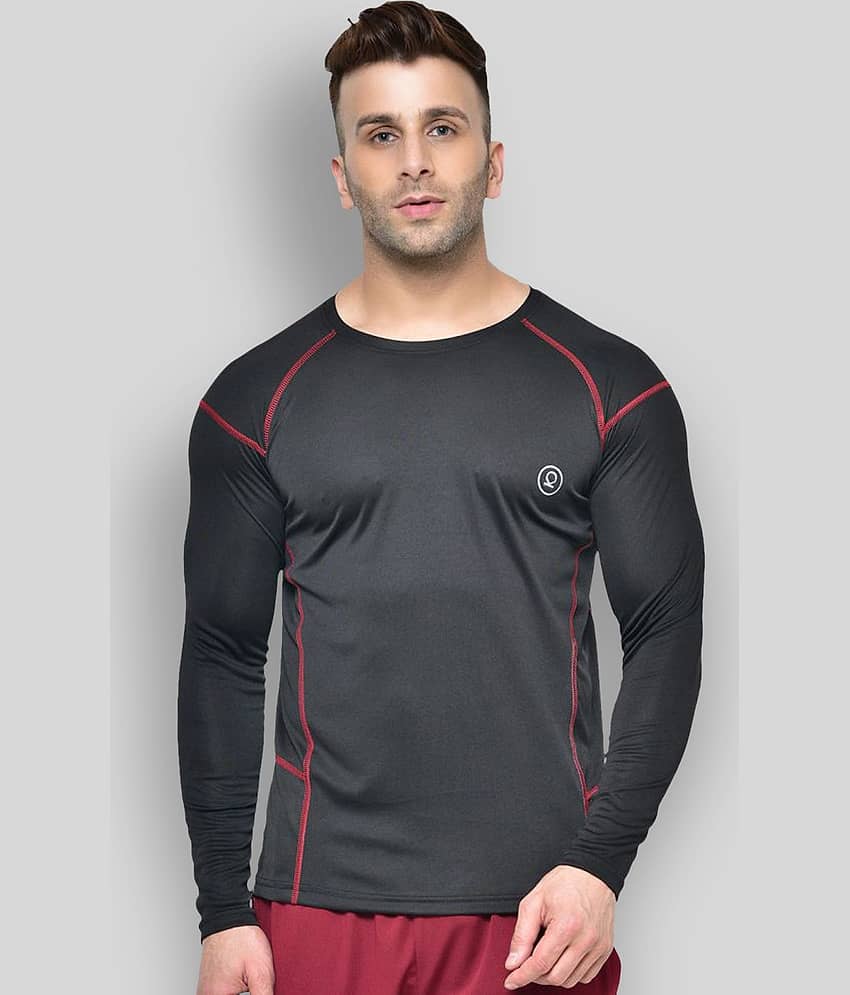 Chkokko - Polyester Regular Fit Dark Green Men's Sports T-Shirt ( Pack of 1 )