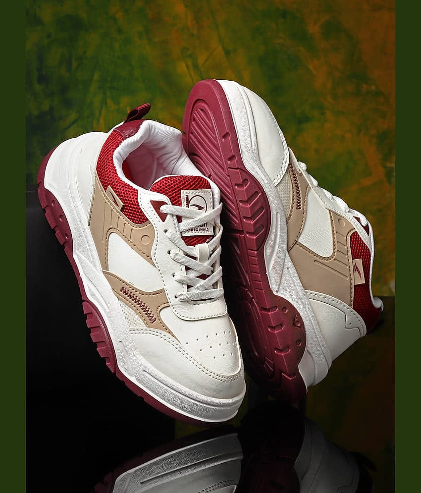 ASIAN Maroon Women's Sneakers