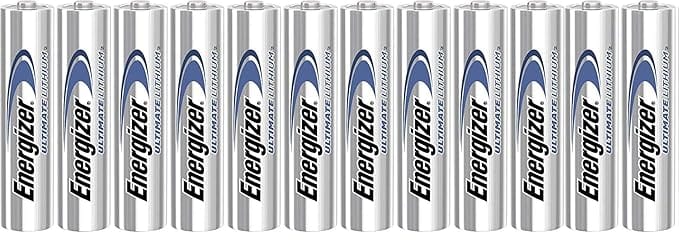 Energizer Ultimate Lithium AA 12 Battery Super Pack
