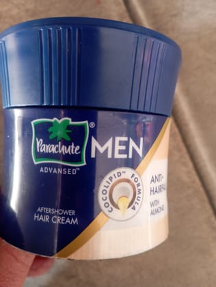 Parachute men Aftershower Hair cream Anti- Hairfall With Almond 