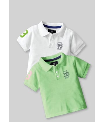 CODEZ Pack of 2 Boys Cotton Blend T-Shirt ( Multicolor )