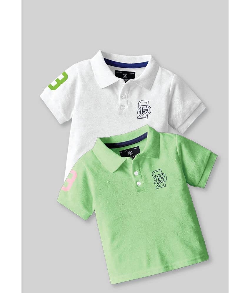 CODEZ Pack of 2 Boys Cotton Blend T-Shirt ( Multicolor )