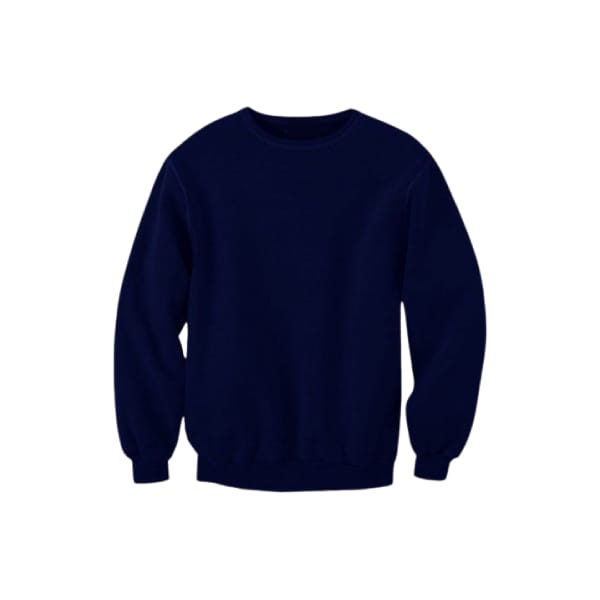 Sweat T-Shirt, Navy Blue, M (Unisex)