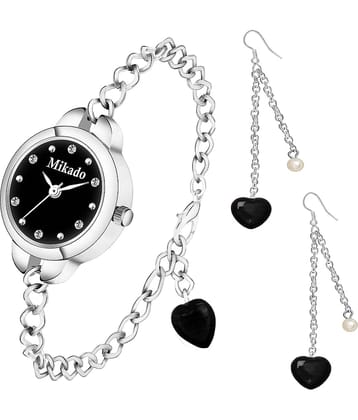 Mikado - Silver Metal Analog Womens Watch