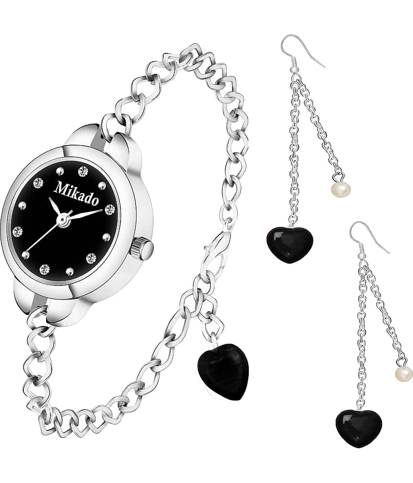 Mikado - Silver Metal Analog Womens Watch