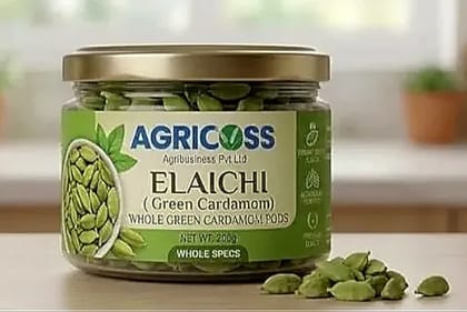 AGRICOSS Green Cardamom (Elaichi)