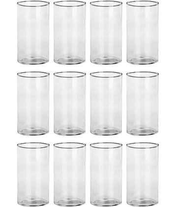 Afast Glass Wine Glasses, Clear, Pack Of 12, 250 ml