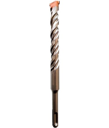 S4 Steel (18 x 160mm) Cross Tip Plus Hammer Drill Bit (Silver)