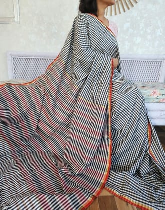 Handwoven Cotton Saree