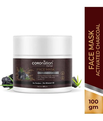 coronation herbal  Charcoal  Face Mask Cream 100 gm